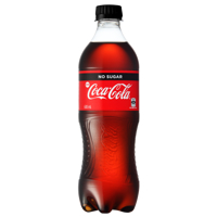 Coca Cola No Sugar Soft Drink 600ml