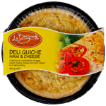 La Baguette Ham & Cheese Deli Quiche 510g