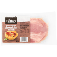 Hellers Manuka Smoked Shoulder Bacon 200g