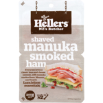 Hellers Shaved Manuka Smoked Ham 200g