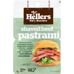 Hellers Shaved Beef Pastrami 100g