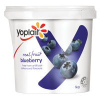 Yoplait Real Fruit Blueberry Yoghurt