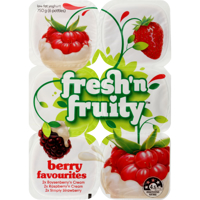 Freshn Fruity Berry Favourites Yoghurt 6pk