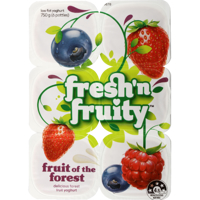 Freshn Fruity Fruit of the Forest Yoghurt 6pk