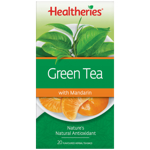 Healtheries Green Tea With Mandarin Tea Bags