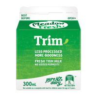 Meadow Fresh Trim Milk 300ml