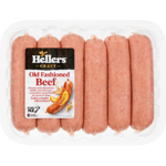 Hellers Old Fashioned Beef Sausages