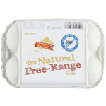The Natural Free-Range Co. White SPCA Eggs 6ea