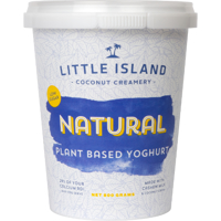 Little Island Coconut Creamery Natural Plant Based Yoghurt