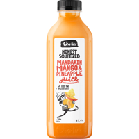 Charlies Charlie's Honest Squeezed Mandarin Mango & Pineapple Juice 1l
