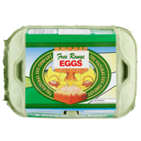 The Natural Free-Range Co. Free Range Eggs 6ea