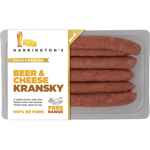 Harringtons Free Range Beer & Cheese Kransky Sausages 450g