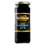 Sun Harvest Black Olives 450g