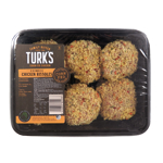 Turk's Crumbed Chicken Rissoles