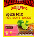 Old El Paso Mild Crispy Chicken Spice Mix For Soft Tacos 35g