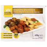 Shore Mariner Indian Platter Onion Bhajis, Samosas & Pakoras 650g