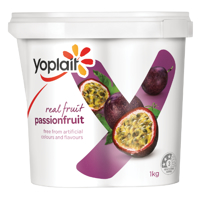 Yoplait Real Fruit Passionfruit Yoghurt