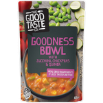 The Good Taste Co. Goodness Bowl With Zucchini Chickpeas & Quinoa 500g