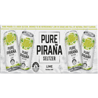 Pure Pirana Lime Seltzer