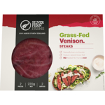 Silver Fern Farms Grass-Fed Venison Steaks 220g