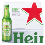 Heineken Light Lager Beer Bottles 12pk