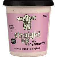 The Collective Boysenberry Natural Probiotic Yoghurt