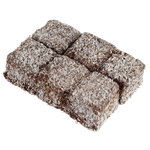 Bakery Chocolate Mock Cream Lamington 1ea
