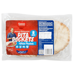 Giannis Traditional White Pita Pockets 8 Pack 350g