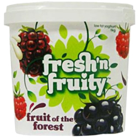 Freshn Fruity Fruit Of The Forest Yoghurt 1kg