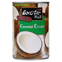 Exotic Food Authentic Thai Coconut Cream 400ml