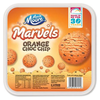 Much Moore Orange Chocolate Chip Ice Cream 2l