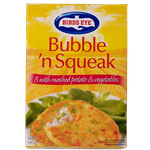 Birds Eye Bubble & Squeak With Vegetables & Mashed Potato 620g