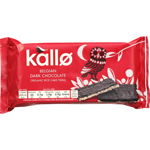 Kallo Belgian Dark Chocolate Organic Rice Cake Thins 90g