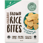 Ceres Organics Organic Sour Cream & Chives Brown Rice Bites 100g