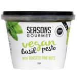 Seasons Gourmet Vegan Pesto Basil With Roasted Pine Nuts 250g