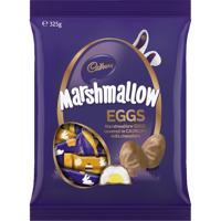 Cadbury Easter Marshmallow Eggs Large Bag 325g