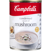 Campbell's Soup Cream Of Mushroom Condensed Soup 420g