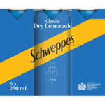 Schweppes Classic Dry Lemonade Cans