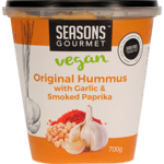 Seasons Original Hummus With Garlic & Smoked Paprika 700g