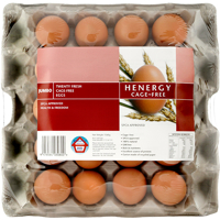 Henergy Cage-Free A Grade Jumbo Eggs 30pk