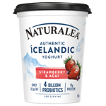 Naturalea Strawberry & Acai Authentic Icelandic Yoghurt