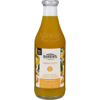 Barker's Immunity Lemon Honey Ginger & Turmeric Syrup 710ml