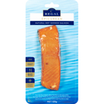 Regal Epicurean Natural Hot Smoked Salmon 125g