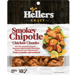 Hellers Craft Smokey Chipotle Chicken Chunks 250g