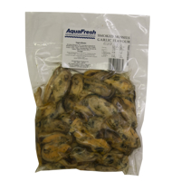 AquaFresh Smoked Mussels Garlic Flavour 500g