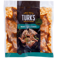 Turk's Free Range Moroccan Flavoured Butterflied Chicken