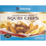 Fisherking Premium Golden Panko Crumb Squid Chips