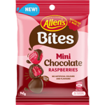 Allen's Mini Chocolate Raspberries Bites 140g