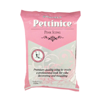 Bakels Pettinice Ready To Roll Pink Icing 750g