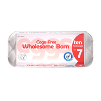 Wholesome Barn Cage Free Size 7 Eggs 12pk